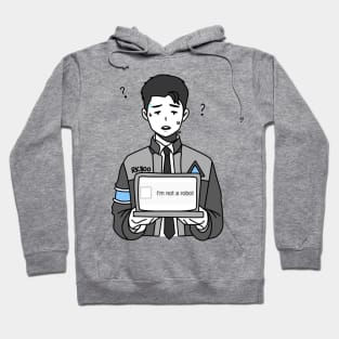 I am not robot Hoodie